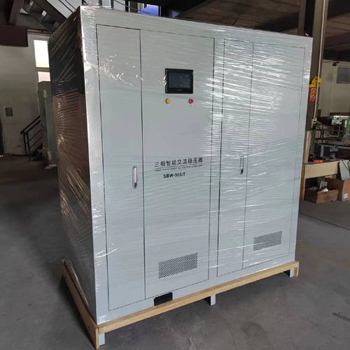 Delivery of 500KVA voltage stabilizer